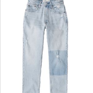 Abercrombie Curve Love High Rise Mom Jean